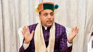 Chief minister Jai Ram Thakur, who completes his three years in office on December 27, talking to Hindustan Times in Shimla on Sunday.(HT photo) Chief minister Jai Ram Thakur, who completes his three years in office on December 27, talking to Hindustan Times in Shimla on Sunday.(HT photo)