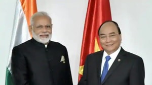 Prime Minister Narendra Modi will hold a virtual summit with his Vietnamese counterpart Nguyen Xuan Phuc.(PTI photo) Prime Minister Narendra Modi will hold a virtual summit with his Vietnamese counterpart Nguyen Xuan Phuc.(PTI photo)