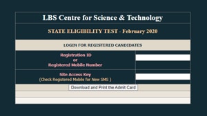 Kerala SET admit card 2020.(Screengrab) Kerala SET admit card 2020.(Screengrab)