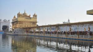 The Golden Temple in Amritsar.(Sameer Sehgal/HT) The Golden Temple in Amritsar.(Sameer Sehgal/HT)