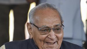 New Delhi: In this July 29, 2019 file photo, senior Congress leader Motilal Vora at Parliament House during the Budget Session, in New Delhi. Vora passed away at Fortis Escort Hospital in Delhi on Monday, Dec. 21, 2020, a day after celebrating his 93 birthday. (PTI Photo/Shahbaz Khan) New Delhi: In this July 29, 2019 file photo, senior Congress leader Motilal Vora at Parliament House during the Budget Session, in New Delhi. Vora passed away at Fortis Escort Hospital in Delhi on Monday, Dec. 21, 2020, a day after celebrating his 93 birthday. (PTI Photo/Shahbaz Khan)