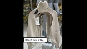 The image shows the clothing item by Zara.(Twitter/@1AbbyRoad) The image shows the clothing item by Zara.(Twitter/@1AbbyRoad)