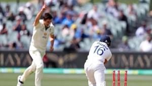 Photo of Indian batsman Mayank Agarwal from the 1st Test against Australia in Adelaide(AP) Photo of Indian batsman Mayank Agarwal from the 1st Test against Australia in Adelaide(AP)