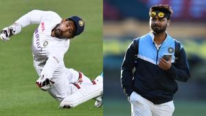 Wriddhiman Saha (L) and Rishabh Pant.(Getty Images) Wriddhiman Saha (L) and Rishabh Pant.(Getty Images)