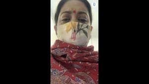 Smriti Irani shared this post on December 22.(Instagram/@smritiiraniofficial) Smriti Irani shared this post on December 22.(Instagram/@smritiiraniofficial)