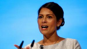 Britain's Home Secretary Priti Patel played down the concerns over supplies.(REUTERS) Britain's Home Secretary Priti Patel played down the concerns over supplies.(REUTERS)