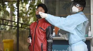 As of Monday, 511,874 people had been screened at various entry points into the state, while 466,931 individuals were tested for the disease.(HT Photo) As of Monday, 511,874 people had been screened at various entry points into the state, while 466,931 individuals were tested for the disease.(HT Photo)