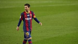 Soccer Football - La Liga Santander - FC Barcelona v Valencia - Camp Nou, Barcelona, Spain - December 19, 2020 Barcelona's Lionel Messi REUTERS/Albert Gea/Files(REUTERS) Soccer Football - La Liga Santander - FC Barcelona v Valencia - Camp Nou, Barcelona, Spain - December 19, 2020 Barcelona's Lionel Messi REUTERS/Albert Gea/Files(REUTERS)