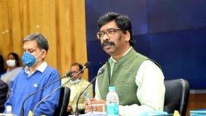 Detailing the move, cabinet secretary Ajoy Kumar said those farmers who have paid at least one EMI in the loan tenure period will be eligible. (Photo@HemantSorenJMM) Detailing the move, cabinet secretary Ajoy Kumar said those farmers who have paid at least one EMI in the loan tenure period will be eligible. (Photo@HemantSorenJMM)
