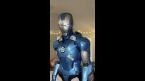 The engineer has created a suit that resembles the armour donned by fictional characters in the Marvel Universe.(Instagram/@emily.the.engineer) The engineer has created a suit that resembles the armour donned by fictional characters in the Marvel Universe.(Instagram/@emily.the.engineer)