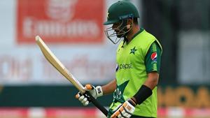 File photo of Pakistan captain Babar Azam(Getty Images) File photo of Pakistan captain Babar Azam(Getty Images)