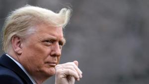US President Donald Trump departs on travel to West Point, New York from the South Lawn at the White House in Washington, US.(REUTERS) US President Donald Trump departs on travel to West Point, New York from the South Lawn at the White House in Washington, US.(REUTERS)
