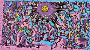 Scientists, doctors, public health officials and pharmaceutical companies around the world have since embarked on a race against time, redirecting their collective focus and energies in a manner that has paralleled some of history’s greatest collaborative efforts such as the Manhattan Project or the Apollo programme.(Illustration by Jayachandran) Scientists, doctors, public health officials and pharmaceutical companies around the world have since embarked on a race against time, redirecting their collective focus and energies in a manner that has paralleled some of history’s greatest collaborative efforts such as the Manhattan Project or the Apollo programme.(Illustration by Jayachandran)