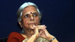 Kerala chief minister Pinarayi Vijayan wrote in a message: “Deeply saddened to learn of the passing away of poet Sugathakumari.”(Photo: Twitter) Kerala chief minister Pinarayi Vijayan wrote in a message: “Deeply saddened to learn of the passing away of poet Sugathakumari.”(Photo: Twitter)