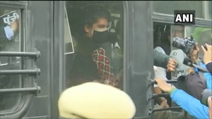 Congress leader Priyanka Gandhi has been detained by the Delhi Police(ANI) Congress leader Priyanka Gandhi has been detained by the Delhi Police(ANI)