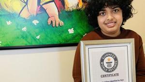 Siddhant Gumber, who hails from Haryana, was earlier recognised by the ‘India Book of World Records’.(Guinness World Records) Siddhant Gumber, who hails from Haryana, was earlier recognised by the ‘India Book of World Records’.(Guinness World Records)