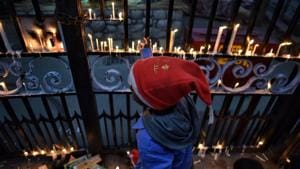 “Midnight Christmas mass shall be permitted in Bengaluru tonight whereas New Year festivities will be as per the guidelines issued earlier,” said Police Commissioner Kamal Pant.(Sanchit Khanna/Ht file photo. Representative image) “Midnight Christmas mass shall be permitted in Bengaluru tonight whereas New Year festivities will be as per the guidelines issued earlier,” said Police Commissioner Kamal Pant.(Sanchit Khanna/Ht file photo. Representative image)