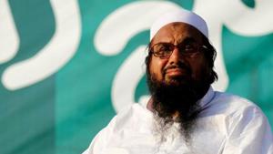 Hafiz Saeed will have to undergo collective imprisonment of over 36 years in five terror financing cases at the Kot Lakhpat Jail in Lahore.(REUTERS) Hafiz Saeed will have to undergo collective imprisonment of over 36 years in five terror financing cases at the Kot Lakhpat Jail in Lahore.(REUTERS)