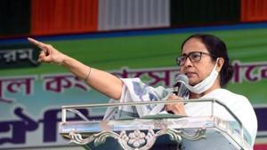 West Bengal chief minister Mamata Banerjee on Thursday also announced that the state government is ready with the Expression-of-Interest for the state’s first deep-sea port.(ANI PHOTO.) West Bengal chief minister Mamata Banerjee on Thursday also announced that the state government is ready with the Expression-of-Interest for the state’s first deep-sea port.(ANI PHOTO.)