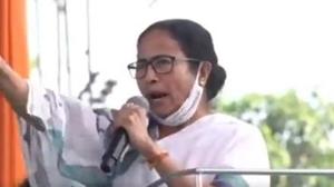 Earlier today, Prime Minister Narendra Modi accused Mamata Banerjee’s government of “destroying” the state and depriving its over 70 lakh farmers of benefits from the Centre’s flagship PM-KISAN scheme. (Videograb) Earlier today, Prime Minister Narendra Modi accused Mamata Banerjee’s government of “destroying” the state and depriving its over 70 lakh farmers of benefits from the Centre’s flagship PM-KISAN scheme. (Videograb)