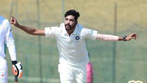 Mohammed Siraj will make his debut for India in the Boxing Day Test(Twitter) Mohammed Siraj will make his debut for India in the Boxing Day Test(Twitter)