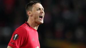 Manchester United’s Nemanja Matic reacts(Reuters) Manchester United’s Nemanja Matic reacts(Reuters)