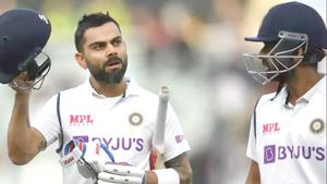 Virat Kohli and Ajinkya Rahane(Twitter) Virat Kohli and Ajinkya Rahane(Twitter)