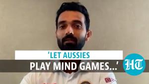 <p>India's stand-in captain Ajinkya Rahane on Friday said he would rather focus on his team than worrying about Australia's “mind games” ahead of the 'Boxing Day' Test starting here on Saturday. “Australians are very good at playing mind games and I will let them do that. We are focussing on ourselves, what we want to do as a unit and we are going to back our every individuals,” Rahane said on the eve of the match. “It is a proud moment for me leading India, obviously it is a great opportunity, responsibility as well but I don't want to take any pressure,” said the dependable middle-order batsman. “I think what I want to do is back my team. So focus is not on me, it is all about team and how we want to do well as a team. We are focussing on that.”Even skipper Kohli, before leaving for India for the birth of his child, urged Rahane to be himself and play fearless cricket. Watch the full video for more details. </p> <p>India's stand-in captain Ajinkya Rahane on Friday said he would rather focus on his team than worrying about Australia's “mind games” ahead of the 'Boxing Day' Test starting here on Saturday. “Australians are very good at playing mind games and I will let them do that. We are focussing on ourselves, what we want to do as a unit and we are going to back our every individuals,” Rahane said on the eve of the match. “It is a proud moment for me leading India, obviously it is a great opportunity, responsibility as well but I don't want to take any pressure,” said the dependable middle-order batsman. “I think what I want to do is back my team. So focus is not on me, it is all about team and how we want to do well as a team. We are focussing on that.”Even skipper Kohli, before leaving for India for the birth of his child, urged Rahane to be himself and play fearless cricket. Watch the full video for more details. </p>