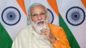 Prime Minister Narendra Modi speaks during at the centenary celebrations of Visva-Bharati University through video conference in New Delhi on Thursday.(ANI Photo) Prime Minister Narendra Modi speaks during at the centenary celebrations of Visva-Bharati University through video conference in New Delhi on Thursday.(ANI Photo)