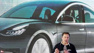 Tesla Inc CEO Elon Musk speaks onstage during an event.(Reuters) Tesla Inc CEO Elon Musk speaks onstage during an event.(Reuters)