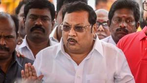 On March 25, 2014, Karunanidhi, a five-time chief minister and one of the doyens of Dravidian politics, expelled Alagiri from the party in the middle of a succession battle, causing a split in the family.(PTI) On March 25, 2014, Karunanidhi, a five-time chief minister and one of the doyens of Dravidian politics, expelled Alagiri from the party in the middle of a succession battle, causing a split in the family.(PTI)