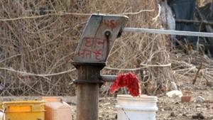 Family members of Ram Dayal Yadav attacked Ramchandra Raidas with sticks when he went to take water from the handpump in Tendura village.(Ritesh Mishra/HT/For Representative Purposes Only) Family members of Ram Dayal Yadav attacked Ramchandra Raidas with sticks when he went to take water from the handpump in Tendura village.(Ritesh Mishra/HT/For Representative Purposes Only)
