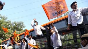 Apologising for the outfit’s action, ABVP’s Baghpat district coordinator Ankur Chaudhary said, “We tender our apology to the Digambar Jain community and what occurred was due to our ignorance.”(ANI file photo) Apologising for the outfit’s action, ABVP’s Baghpat district coordinator Ankur Chaudhary said, “We tender our apology to the Digambar Jain community and what occurred was due to our ignorance.”(ANI file photo)