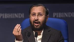 File photo: Union minister Prakash Javadekar.(PTI) File photo: Union minister Prakash Javadekar.(PTI)