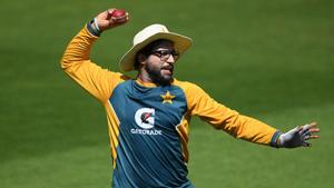 Imam Ul Haq during one of his net sessions.(Getty Images) Imam Ul Haq during one of his net sessions.(Getty Images)