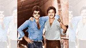 Gulshan Grover with actor Anil Kapoor, who was his acting school batchmate Gulshan Grover with actor Anil Kapoor, who was his acting school batchmate