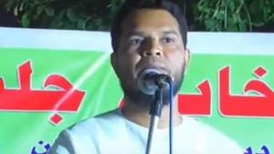 Police said AIMIM leader Farooq Ahmed will now be charged for murder after the death of one of the persons injured in the firing opened by him.(Videograb) Police said AIMIM leader Farooq Ahmed will now be charged for murder after the death of one of the persons injured in the firing opened by him.(Videograb)