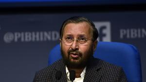 Union minister Prakash Javadekar.(Sanjeev Verma/HT Photo) Union minister Prakash Javadekar.(Sanjeev Verma/HT Photo)
