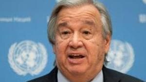 UN Secretary-General Antonio Guterres condemned the attack by unidentified armed combatants on Central African national defence and security forces.(Reuters file photo) UN Secretary-General Antonio Guterres condemned the attack by unidentified armed combatants on Central African national defence and security forces.(Reuters file photo)