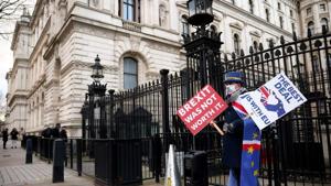 Britain clinched a narrow Brexit trade deal with the European Union on Thursday, just seven days before it exits one of the world’s biggest trading blocs(REUTERS) Britain clinched a narrow Brexit trade deal with the European Union on Thursday, just seven days before it exits one of the world’s biggest trading blocs(REUTERS)