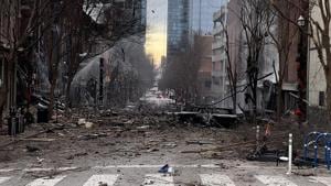 Nashville mayor Cooper also announced a state of civil emergency on areas surrounding the blast site.(AFP) Nashville mayor Cooper also announced a state of civil emergency on areas surrounding the blast site.(AFP)