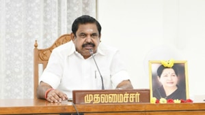Expressing concern that some still took the pandemic lightly and refrained from wearing face masks, as the incidence of the disease is declining, the chief minister urged the public to strictly adhere to the government guidelines on precautions.(Twitter/@CMOTamilNadu) Expressing concern that some still took the pandemic lightly and refrained from wearing face masks, as the incidence of the disease is declining, the chief minister urged the public to strictly adhere to the government guidelines on precautions.(Twitter/@CMOTamilNadu)