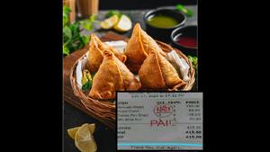 The hilarious word pun about samosas has left netizens laughing out loud.(Reddit/@crasshumor) The hilarious word pun about samosas has left netizens laughing out loud.(Reddit/@crasshumor)