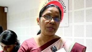 Kerala Minister for Health, Social Justice and Women & Child Development K K Shailaja announced the conduct of the conference by releasing the brochure.(ANI) Kerala Minister for Health, Social Justice and Women & Child Development K K Shailaja announced the conduct of the conference by releasing the brochure.(ANI)