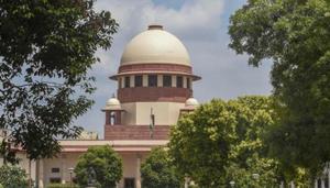 Usually, six to seven benches of the apex court assemble through video-conferencing due to the situation triggered by the Covid-19 pandemic, in contrast with the normal times when 14-15 benches used to take up cases in physical hearings.(PTI) Usually, six to seven benches of the apex court assemble through video-conferencing due to the situation triggered by the Covid-19 pandemic, in contrast with the normal times when 14-15 benches used to take up cases in physical hearings.(PTI)