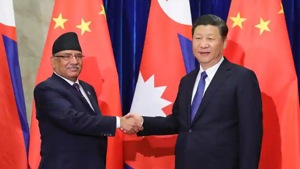 Chinese President Xi Jinping has sent a team of communist party officials to Nepal to work out a peace formula to stop Nepal Communist Party from splitting(AFP File Photo) Chinese President Xi Jinping has sent a team of communist party officials to Nepal to work out a peace formula to stop Nepal Communist Party from splitting(AFP File Photo)