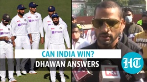 <p>Shikhar Dhawan commented on India's chances in the Test series against Australia. Dhawan spoke in the aftermath of India's lowest-ever test total of 36 runs. India's batting order collapsed in Adelaide Test as Australia took 1-0 lead. Ajinkya Rahane has led India's comeback in 2nd test with an impressive ton. “India have done so well in the second Test even in the absence of Virat Kohli. I'm very confident that India will (win the series). They are doing so well and giving such a strong message with their bowling and batting. It shows that our bench-strength is also prepared to take on any side,” said Dhawan. Watch the full video for more.</p> <p>Shikhar Dhawan commented on India's chances in the Test series against Australia. Dhawan spoke in the aftermath of India's lowest-ever test total of 36 runs. India's batting order collapsed in Adelaide Test as Australia took 1-0 lead. Ajinkya Rahane has led India's comeback in 2nd test with an impressive ton. “India have done so well in the second Test even in the absence of Virat Kohli. I'm very confident that India will (win the series). They are doing so well and giving such a strong message with their bowling and batting. It shows that our bench-strength is also prepared to take on any side,” said Dhawan. Watch the full video for more.</p>