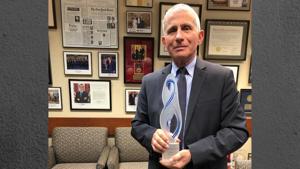 Eighty-year-old Dr Fauci, the Director of the National Institute of Allergy and Infectious Diseases, US, is one of the recipients. He and his task force were among the first ones to realize the seriousness of this pandemic. Eighty-year-old Dr Fauci, the Director of the National Institute of Allergy and Infectious Diseases, US, is one of the recipients. He and his task force were among the first ones to realize the seriousness of this pandemic.