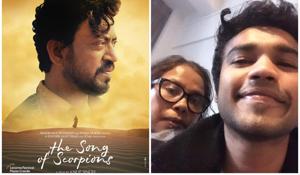 Irrfan Khan’s wife Sutapa Sikdar and son Babil shared the poster of his final release, The Song Of Scorpions. Irrfan Khan’s wife Sutapa Sikdar and son Babil shared the poster of his final release, The Song Of Scorpions.