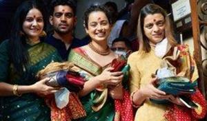 Kangana Ranaut is back in the city of Mumbai. Kangana Ranaut is back in the city of Mumbai.